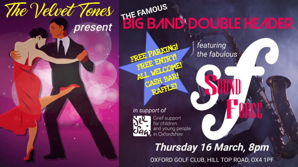 Big Band Double Header March 2023